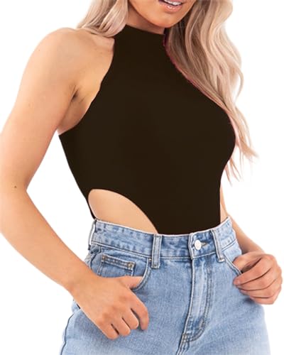 クラネ　ROUND NECK HIGH CUT BODYSUITS 41DecVZGQ+L.jpg